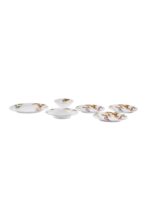 Karaca Elegance Bone Samira – 24-Piece Dinnerware Set for 6 People