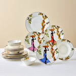 Karaca Elegance Bone Samira – 24-Piece Dinnerware Set for 6 People