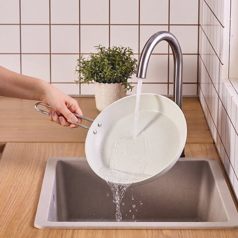 Karaca Granite Whitestone 7-teiliges Antihaft-Induktions-Kochgeschirr