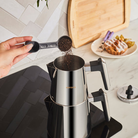 Karaca PowerSteel Pro 316+ Space Çelik Çaydanlık Takımı Medium