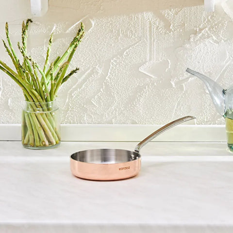 Karaca Powersteel 3Ply 316+ Stainless Steel Pan 12cm, Copper