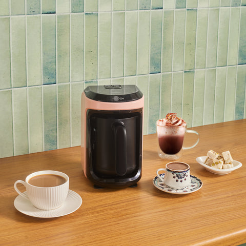 Karaca Hatır Hüps Coffee Machine for Turkish Coffee With Milk Pearly Pink