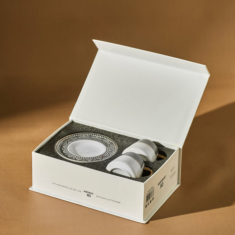 Karaca Globe 2 Kişilik Kahve Fincanı Takımı