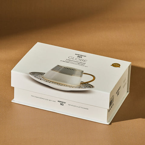 Karaca Globe 2 Kişilik Kahve Fincanı Takımı