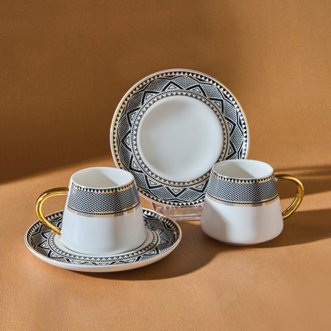 Karaca Globe Set mit 2 Kaffeetassen