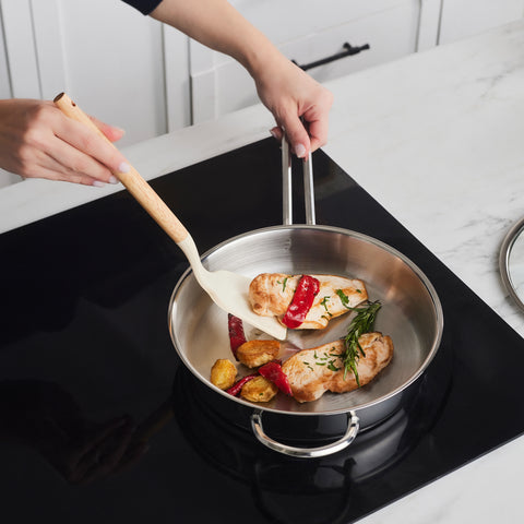 Karaca Ada 12 Parça Çelik Tencere Seti