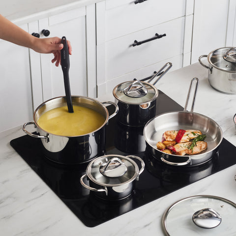 Karaca Ada 12 Parça Çelik Tencere Seti