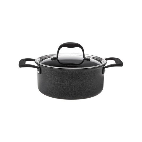 Karaca Bio Diamond Pro Black Edition 7-teiliges Kochtopfset