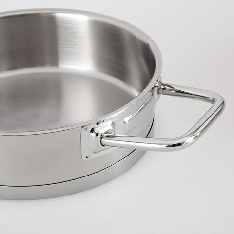 Jumbo Assos 6-teiliges Eierpfannenset aus Midi-Stahl mit Doppelgriff