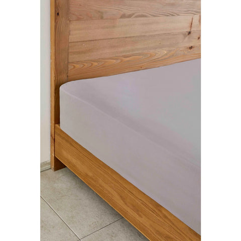 Karaca Home Jersey Fitted Bettlaken Grau (160x200 cm) Öko-Tex Zertifiz