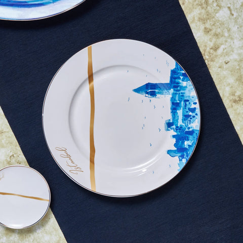 Karaca X Ist Kollektion Istanbul Galata Servierteller 27 cm