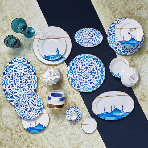 Karaca X Ist Kollektion Istanbul Galata Servierteller 27 cm