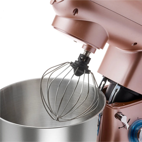 Karaca Multichef Küchenmaschine mit Fleischwolf 1400W in Rosegold