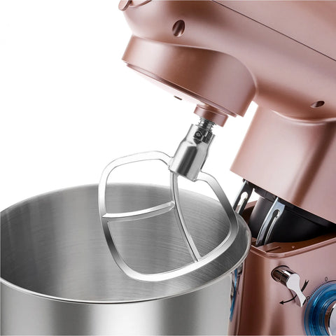 Karaca Multichef Küchenmaschine mit Fleischwolf 1400W in Rosegold