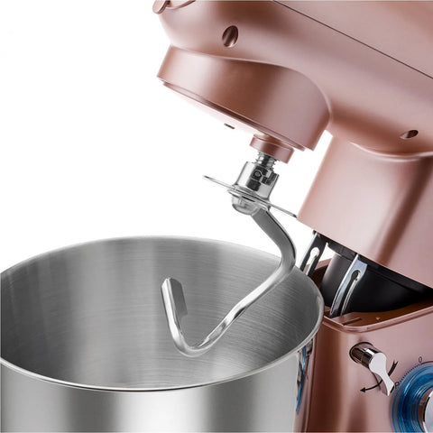 Karaca Multichef Küchenmaschine mit Fleischwolf 1400W in Rosegold