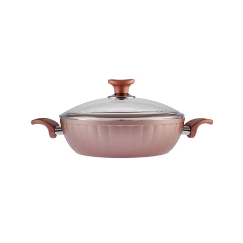 Karaca Dream Bio Granit 7-teiliges Kochtopf-Set Rose 