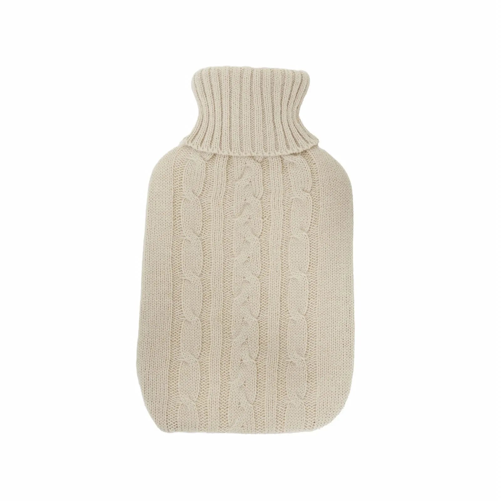 Karaca Home gestrickt Wärmflasche Beige 2 Lt