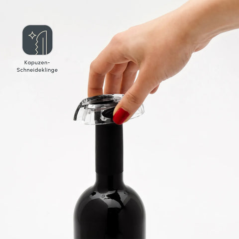 Homend Wine Up 2201H Automatischer Weinöffner (Elektrischer Korkenzieh – Karaca