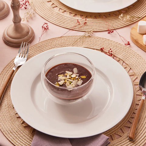 Karaca Liana Glas 12 Stück Geschirr für 6 Personen 