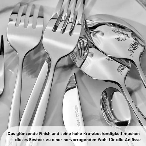 Karaca Lizbon 60 Parça 12 Kişilik Çatal Kaşık Bıçak Takımı