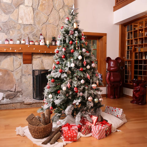 weihnachtsbaum aus handschuhen Karaca Weihnachten Weihnachtsbaum Tasche und Handschuh, 180 cm