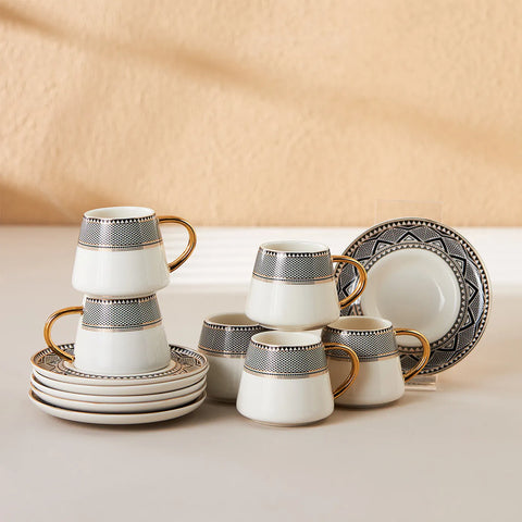 Kaffeetassen-Set für 6 Personen – Karaca