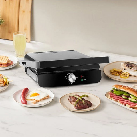 Karaca Toastmaster Inox Toaster und Grillmaschine, 2000W