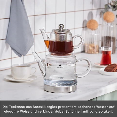 Teekannen aus Glas, Keramik, Edelstahl & Gusseisen online kaufen – Karaca
