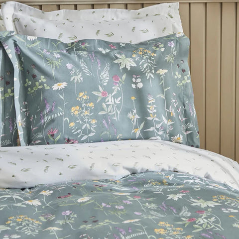 Karaca Evergreen Doppeltes Bettbezugsset, Grün