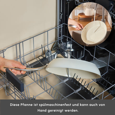 Karaca Swiss Crystal Almond Cream  Stielgrill 28 cm