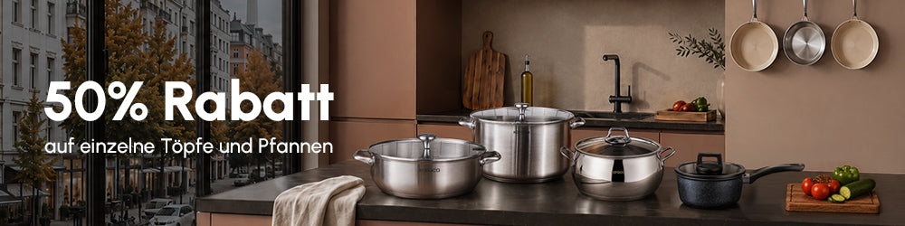 Kochtopf Set aus Premium 5Ply Power Steel – Karaca