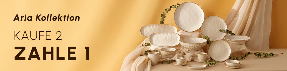 Karaca Aria Reactive Glaze Speiseteller, 27cm, Beige