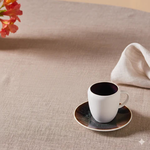 Karaca Earth Collection New Galactic 2-Piece Reactive Glaze Espresso Turkish Coffee Cup Set, 100ml, White