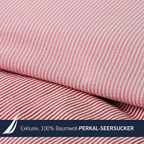  Nautica Darya Kırmızı Nevresim Takımı 200x200+2x80x80