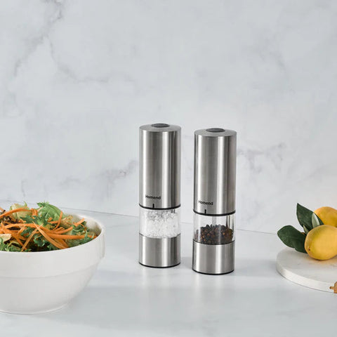 Homend Grindgo 6003 2-teiliges Wiederaufladbares Gewürzmühlen-Set, Ino – Karaca