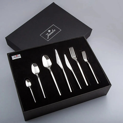 Jumbo 5100 Quarz 84-teiliges Besteckset für 12 Personen