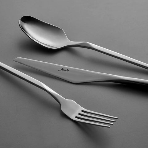 Jumbo 5100 Quarz 84-teiliges Besteckset für 12 Personen