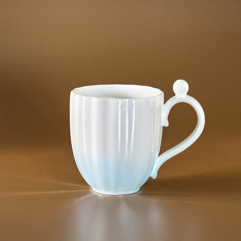 Karaca Shell Luster Blue Mug, 380ML