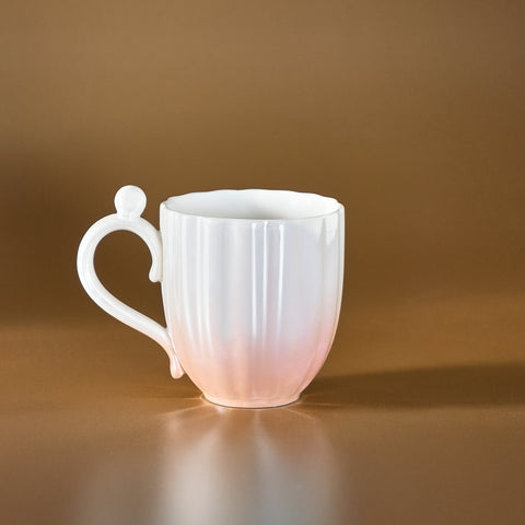 Karaca Shell Luster Pink Mug, 380ML