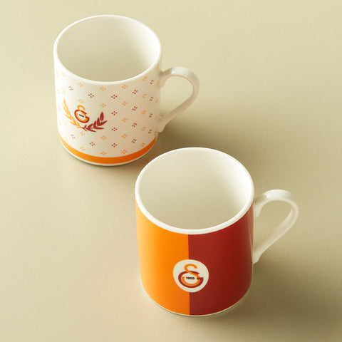 Karaca x Galatasaray Lizenziertes 2-Personen-Teetassen-Set, 230ML