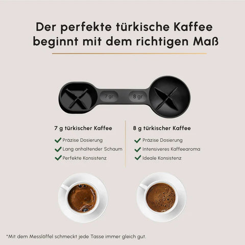 Karaca Hatır Hüps Düet Türkische Kaffeemaschine Weiß