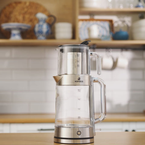 Karaca Luma Glas-Teemaschine