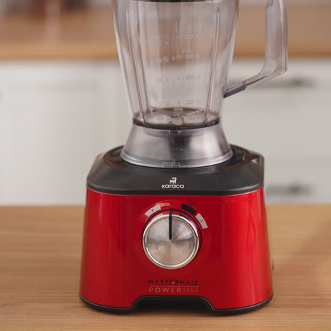 Karaca Mastermaid Power Max 11 in 1 Mutfak Robotu, Mat Siyah Gümüş, 2500 W