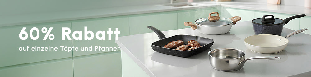 Karaca Swiss Crystal Almond Cream Stainless Steel Handle Casserole 24 cm
 