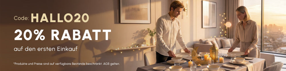 Karaca Fine Pearl Neklus 58-Teiliges 12-Personen Geschirrset Platin